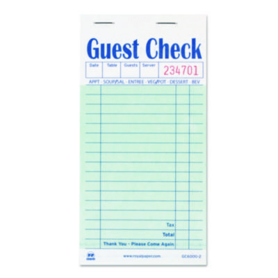Guest Book: 50 Sheets, One Form per Sheet Ruled